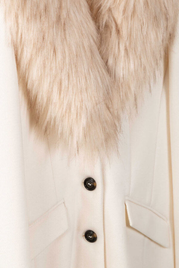 Cappotto donna white wise - immagine 2