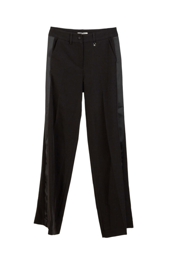 Pantalone largo smoking donna Fly girl