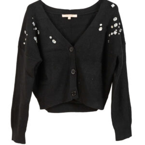 Cardigan corto donna White wise