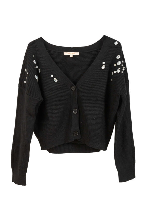 Cardigan corto donna White wise