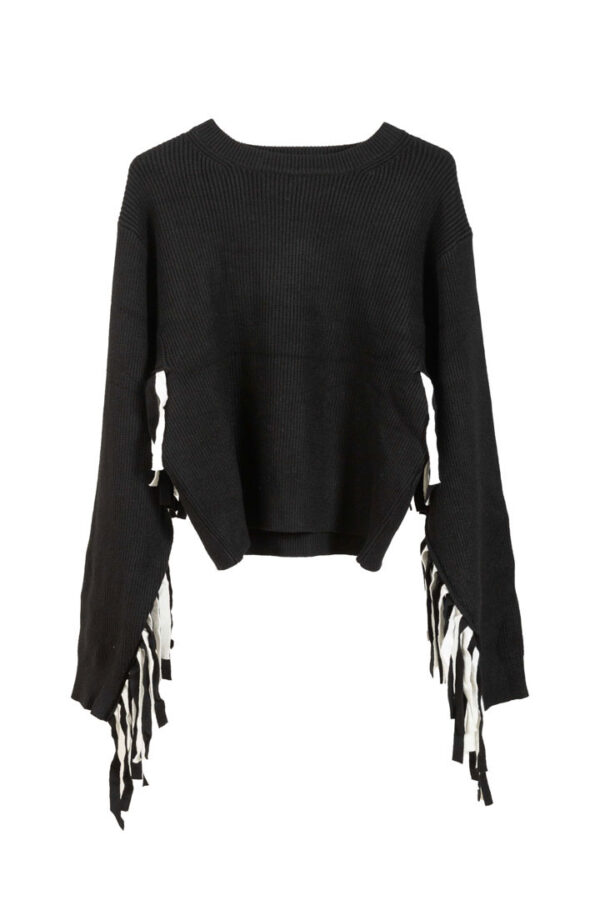 Pullover girocollo donna White wise
