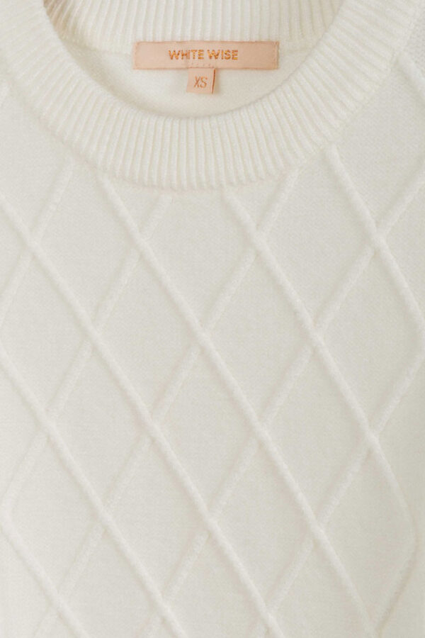 Gilet lungo donna White wise - immagine 4