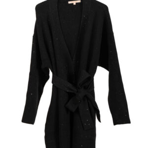 Cardigan donna con cintura White wise