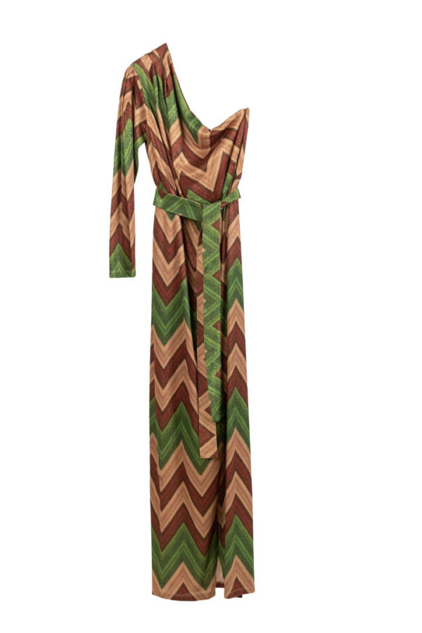 Abito lungo monospalla donna Access fashion
