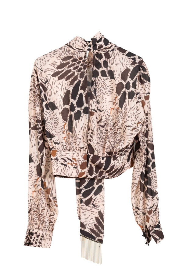 Blusa Corta fantasia donna Les filles - immagine 3
