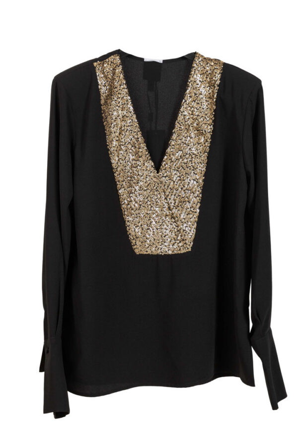 Blusa con paillettes donna Les Filles