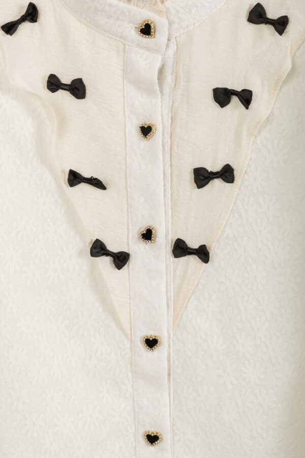 Camicia con applicazioni donna Odì odì - immagine 3