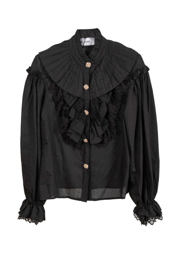 Camicia donna con rouche Odì Odì