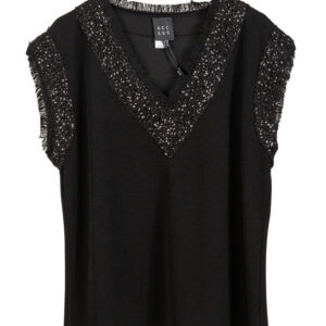 Gilet con paillettes donna Access fashion