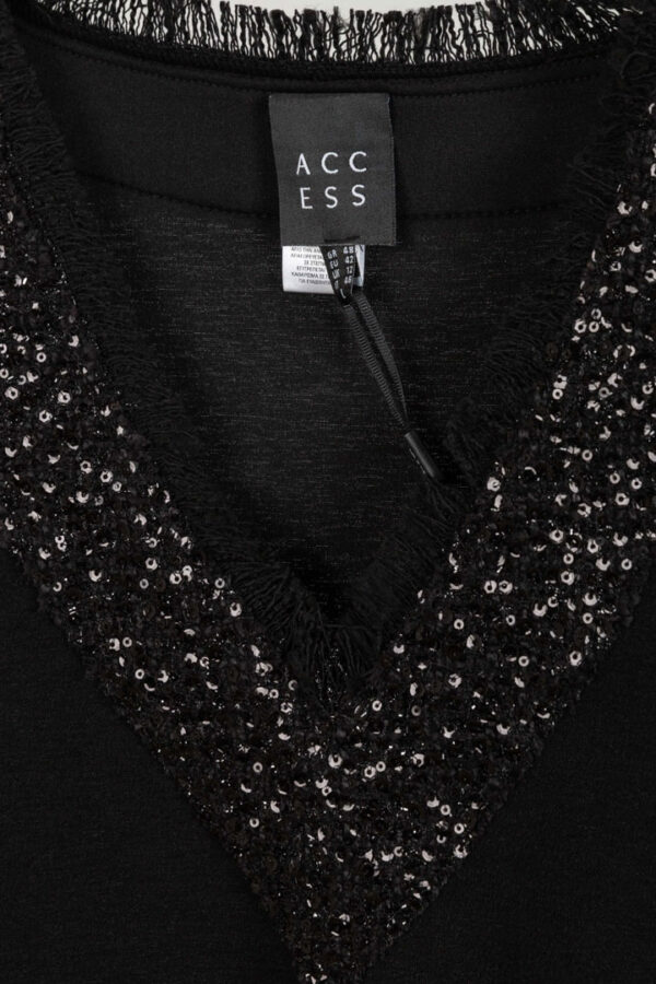 Gilet con paillettes donna Access fashion - immagine 4